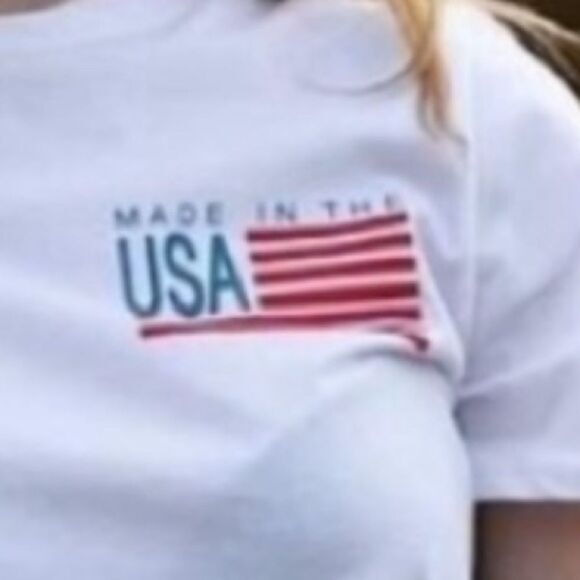 Front Tie “Made in the USA” Tee - Picture 9 of 13